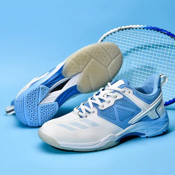 אנשים חדשים בדמינטון של נעלי ספורט מקצועי בדמינטון הכשרה נעליים לנשימה נעלי טניס Slip שאינם טניס שולחן גברים נעליים