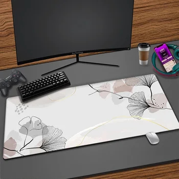 אמנות מופשטת גדול השולחן מחצלת משרד משטח עכבר XL גדול גיימר Mousepad XXL 100x55cm מקלדת מחצלות שולחן כרית מחצלת שולחן שטיח Mausepad