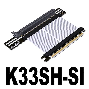 אוניברסלי PCIe 4.0 X16 קמה כבל K33SH-כן במהירות גבוהה PCI Express Gen4 חוט אנכי ATX המשחקים RTX4090 RX6900XT X570 B550