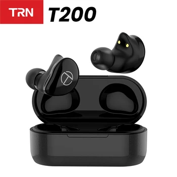 TRN T200 TWS אוזניות 1BA 1DD היברידית התקן Bluetooth 5.0 אוזניות ספורט אלחוטיות אוזניות.