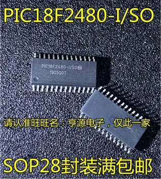 2pcs מקורי חדש PIC18F2480 PIC18F2480-אני/אז SOP28 pin 8-bit מיקרו צ ' יפ