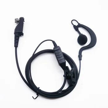 G בצורת אוזן לחבר אוזניות Earhang אוזניה אוזניות עבור Hytera BP510 BP516 AP58 רדיו מכשיר קשר אביזרים