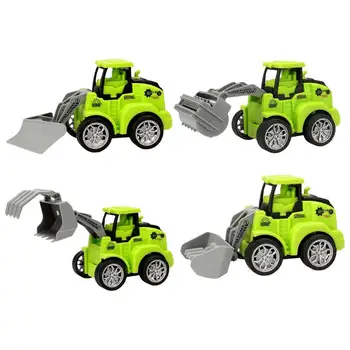 בניית צעצועים במחורר כבד רכב בחול צעצועים משאיות לדחוף & Play הנדסת כלי רכב על גיל 3 ומעלה, בנים ובנות