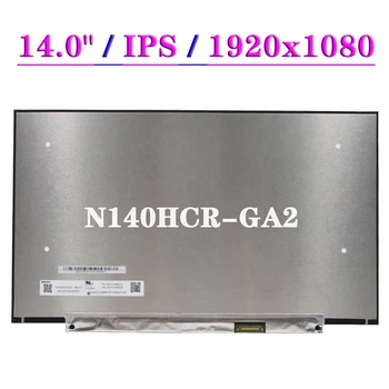 14.0 quot; הצג FHD N140HCR-GA2 עבור Lenovo ThinkPad X1 Carbon 7th Gen P43s T490 T490s T495s IPS 30 Pin מחשב נייד מסך LCD