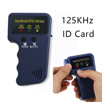 RFID Duplicator ID קורא כרטיסים 125KHz EM4100 צילום סופר וידאו מתכנת T5577 לכתיבה מחדש ID Keyfobs EM4305 תגיות כרטיס