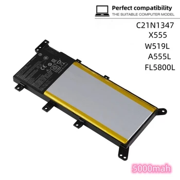 מקורי 5000mAh עבור ASUS C21N1347 X554 X554L X555 X555L X555LA X555LD R557 R557L W519L FL5800L סוללה של מחשב נייד
