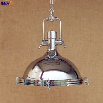 IWHD אמריקאי תעשייתי תליון גופי תאורה רסיס Lampen בסגנון לופט וינטג ' מנורה תלויה אור Lampara Luminaire LED