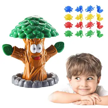 חרקים עץ משחק פעוטות מונטסורי צעצועים משחק התאמת צבע מיון פאזל ראשון נהדר משחק לוח עבור בנים ובנות