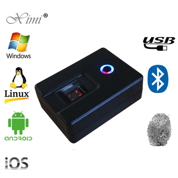 חדש דיגיטלי חכם Bluetooth, קורא טביעות האצבעות תמיכה Windows, אנדרואיד, IOS, Linux 5V USB סורק טביעת אצבע ביומטרית.