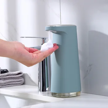 אוטומטית נוזל קצף סבון מתקן עם חיישן חכם דיספנסרים של סבון רחצה USB לטעינה יד מכונת כביסה במטבח