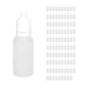 100PCS 15Ml פלסטיק ריק Squeezable טפי בקבוקים עין נוזלי טפי למילוי בקבוקים