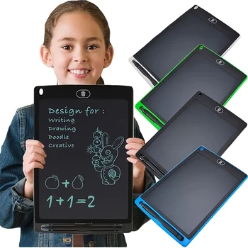8.5 אינץ ' LCD כותב לוח גרפיטי של ילדים קסם ציור לוח כתיבה לוח כתב היד לוח לוח בלוק הציור