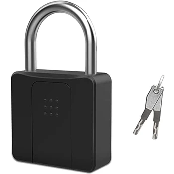 מנעול טביעת אצבע עם טביעת האצבע של המפתח Bluetooth מנעול, מעקה ביטחון מנעול דלת, שער, מחסן