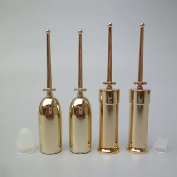 2ml 3ML זהב נטול אוויר בקבוק קרם/תחליב/סרום העיניים/מהות/הלבנת מדגם הבדיקה טיפוח קוסמטיים אריזה