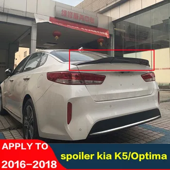 CEYUSOT אמיתי סיבי פחמן Kia K5/אופטימה ספוילר אגף הרכב המטען האחורי השפה סנפיר הזנב חלקי רכב אביזרים דקורטיביים 2016-18