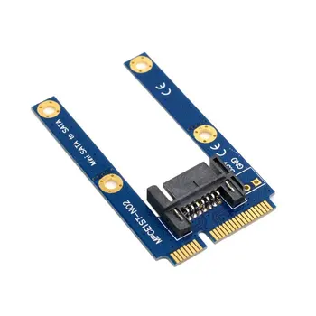 Chenyang סיי 50mm Mini PCI-E mSATA SSD שטוח SATA 7pin כונן הדיסק הקשיח PCBA מתאם הרחבת