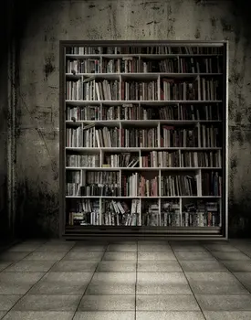 5x7ft וינטאג', ספרים לספרייה צילום תפאורות צילום אביזרים סטודיו רקע